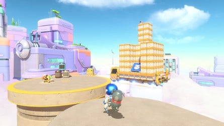 Astro Bot: Construction Derby Walkthrough - All Collectibles: Bots, Puzzle Pieces 18