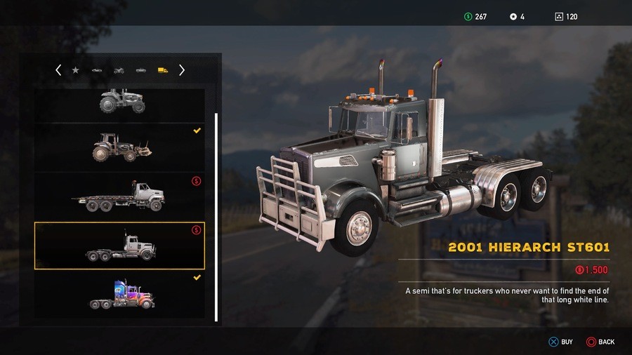 Far Cry 5 Land Vehicles List All Unlockable Automobiles, Recreational