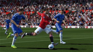 Apparently This Is A Screenshot From The PlayStation Vita Version Of FIFA.