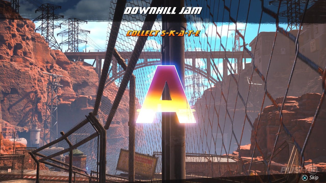 TONY HAWK'S PRO SKATER 1+2 DOWNHILL JAM: ALL GOALS AND