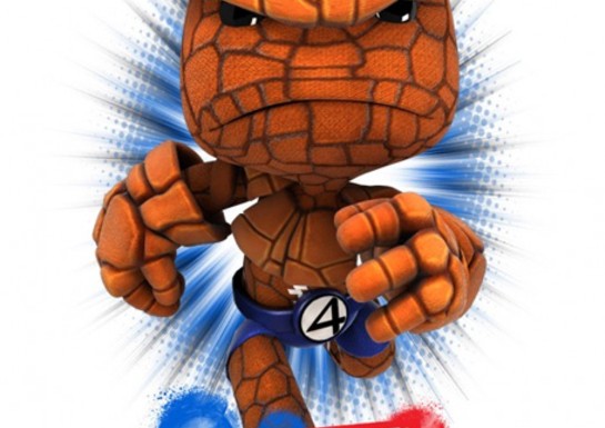 Superhero Sackboy Daily: The Thing Rocks Up In LBP