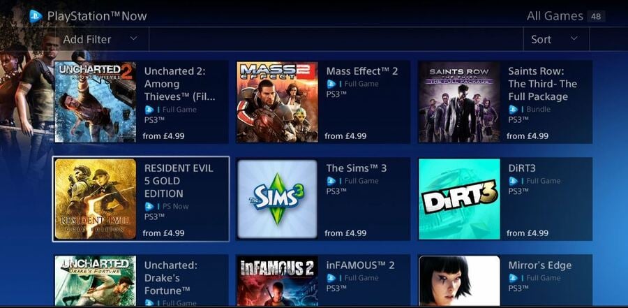 Ps Now Europe