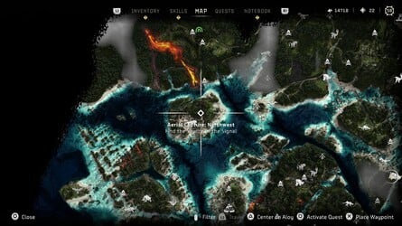 Horizon Forbidden West: Burning Shores: All Aerial Captures Locations 19