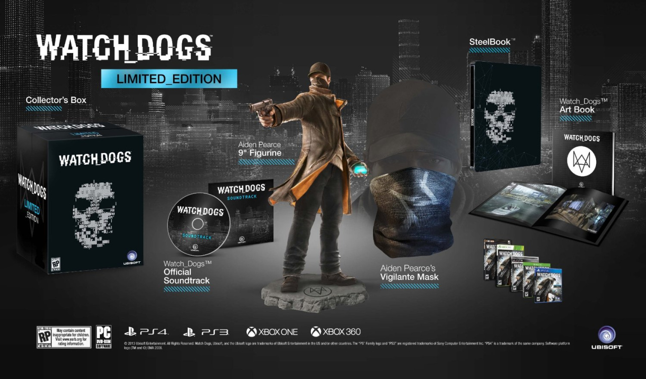 Content of Watch Dogs: Legion editions