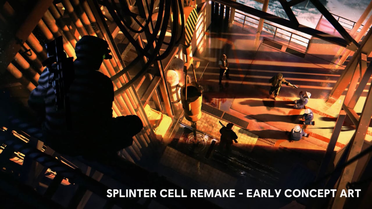 Ubisoft Shares Early Splinter Cell PS5 Remake Concept Art