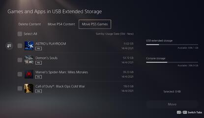 PS5's External Storage Feature Offers Speedy Solution to Launch Fears