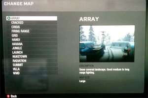 Information Overload: Call Of Duty: Black Ops' Map Names.