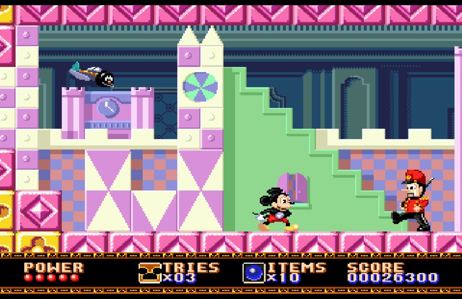 mickey castle of illusion the oak tree