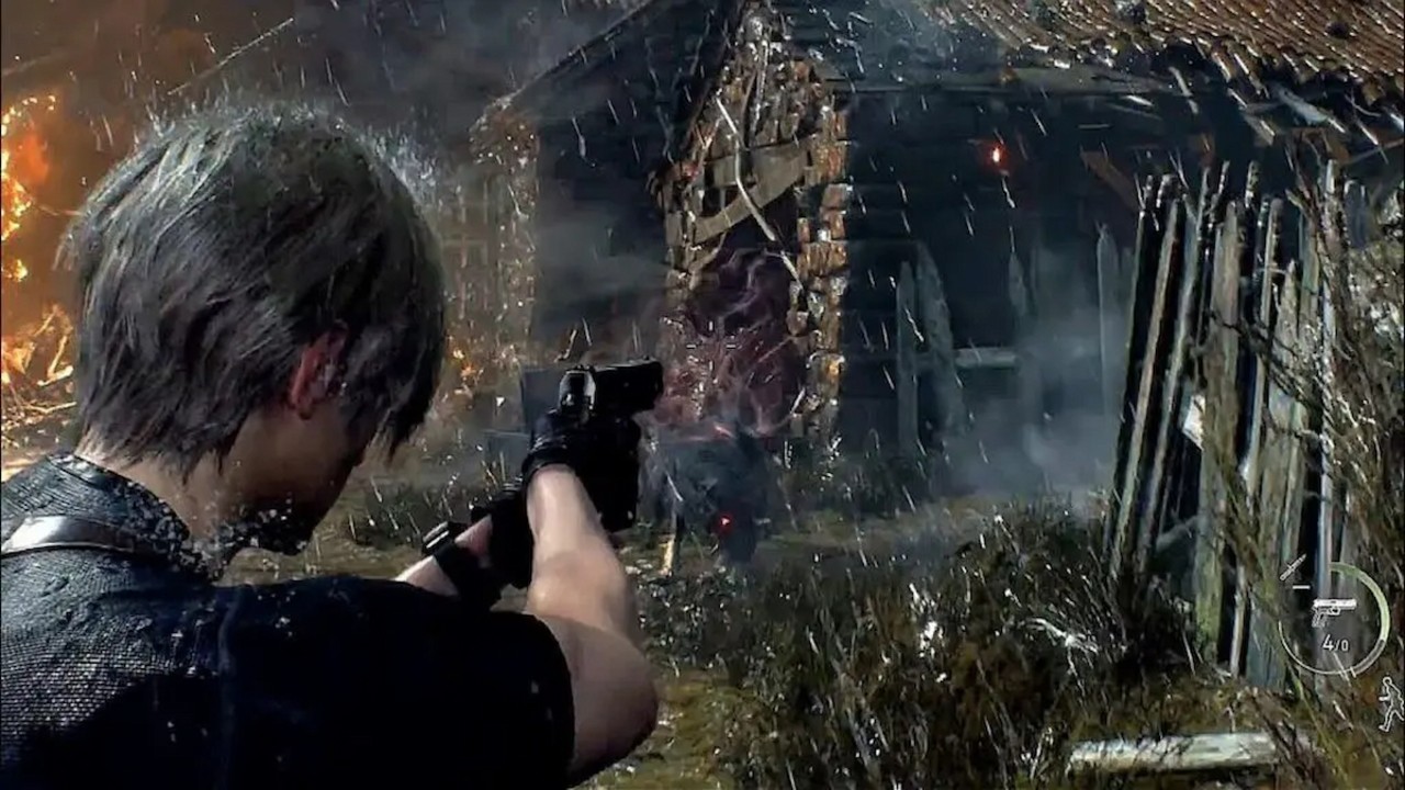 Los efectos climáticos agresivos de Resident Evil 4 se reducirán en el parche del día uno