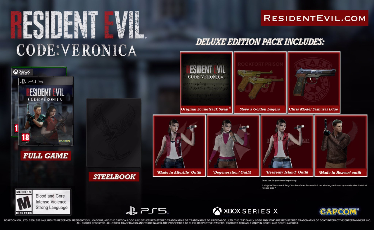 Resident Evil - Code Veronica – Prestige Merch Supply