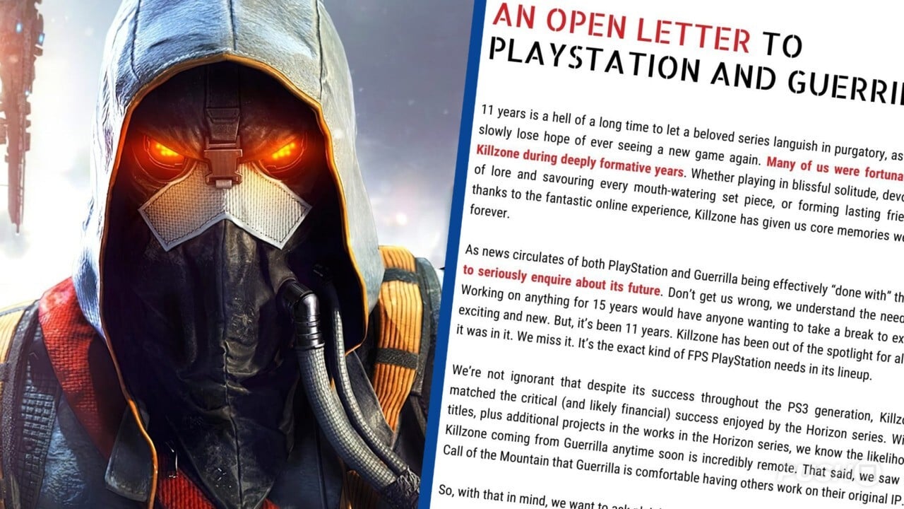 Aleatorio: los superfans de Killzone quieren obtener la licencia de propiedad intelectual de Sony