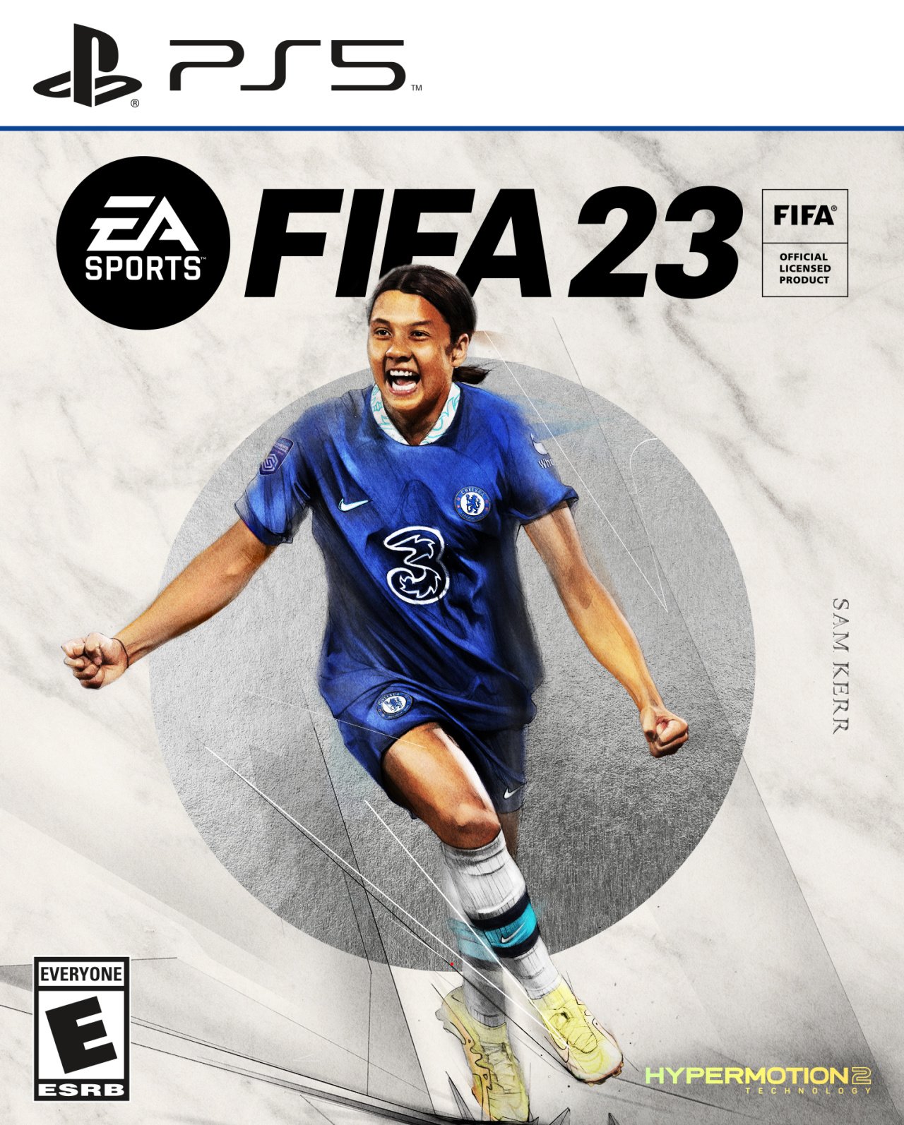 Authentic Box Case Replacement PlayStation 5 PS5 FIFA 23