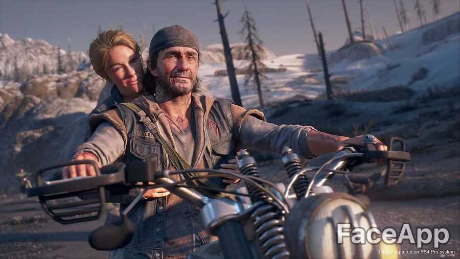 Days Gone FaceApp