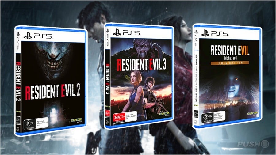 Resident Evil 2, 3, 7 PS5