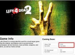Left 4 Dead 2 Release Listing Tagged With The Words "Playstation 3"