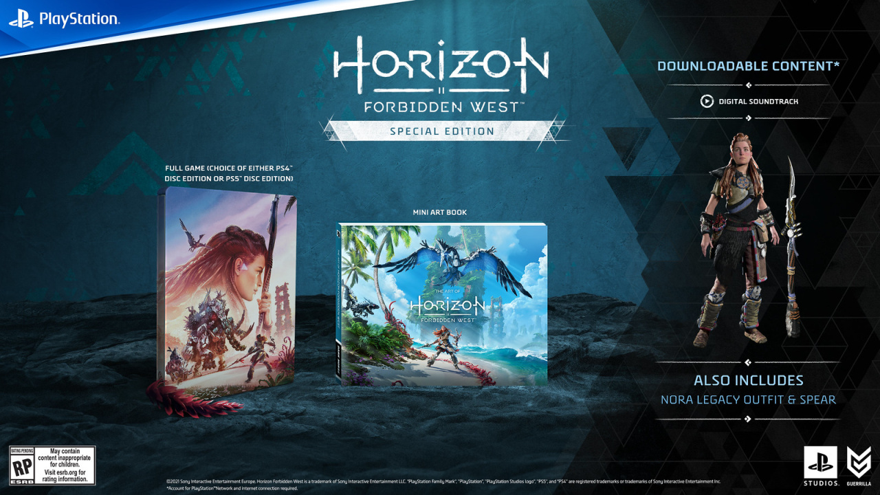 Playstation PS5 Horizon Forbidden West Complete Edition Transparente