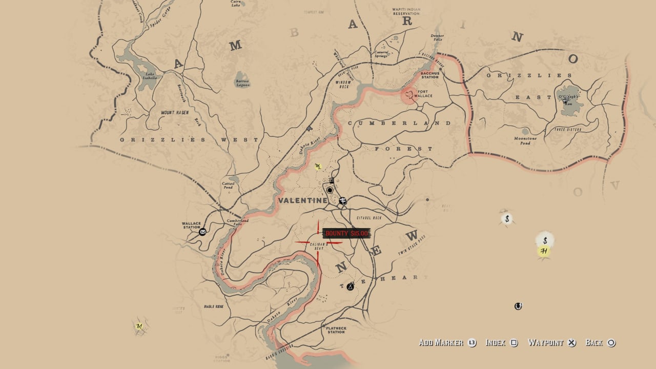 Jack Hall Gang Treasure Map Location Red Dead Redemption 2 - Your