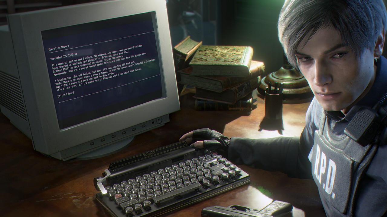 その他 BIOHAZARD RE2 Qwerkywriter S LEXINGTON BIOHAZARD RE:2 x Qwerkywriter S Lexington Vintage Typewriter