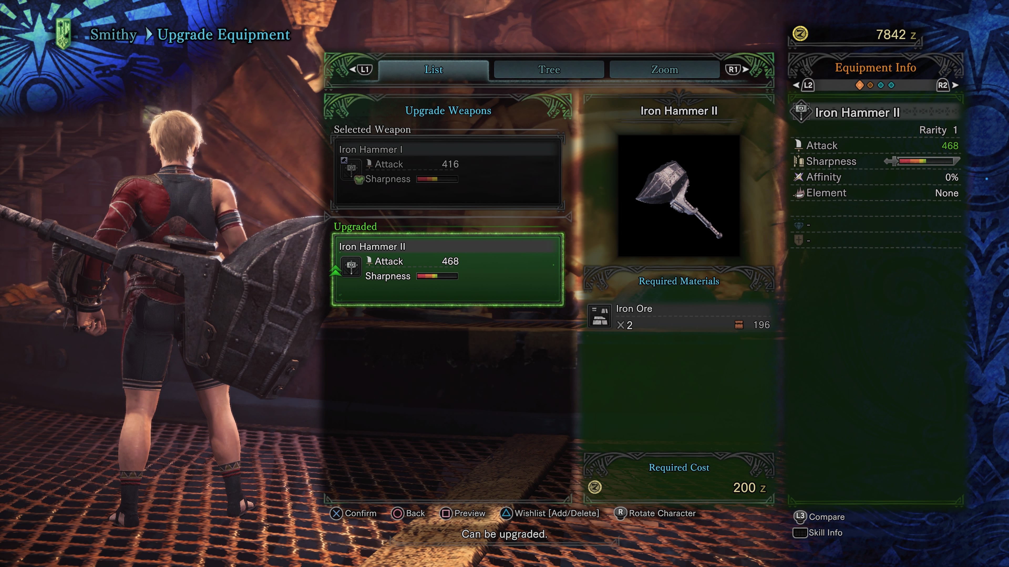 Monster Hunter World Weapons All Hammers, Upgrade Trees, and How to