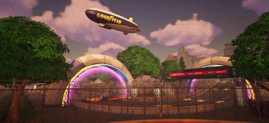 NASCAR Speeds into Fortnite with Official Rocket Racing Circuit 3