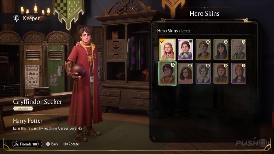 Semua Skin Pahlawan dan Cara Membukanya di Panduan Juara Quidditch Harry Potter Push Square 7