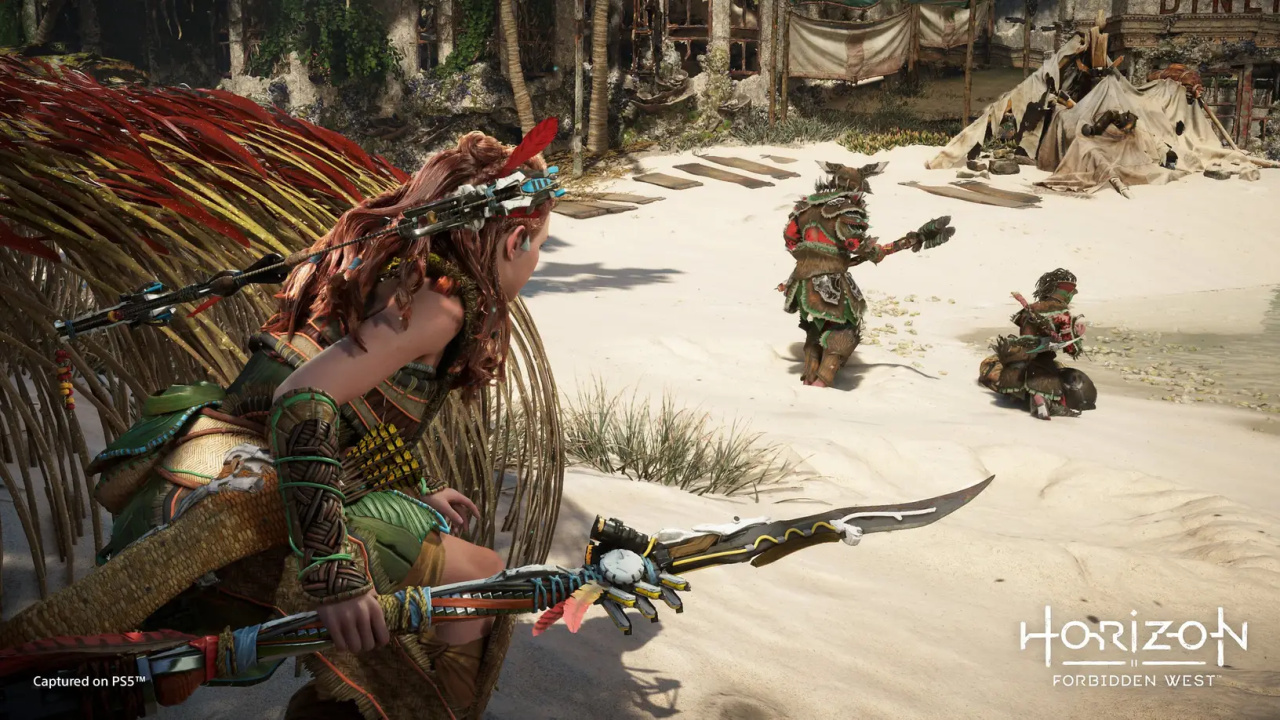 Guerrilla Games explains why 'Horizon Forbidden West' works well on the PS4