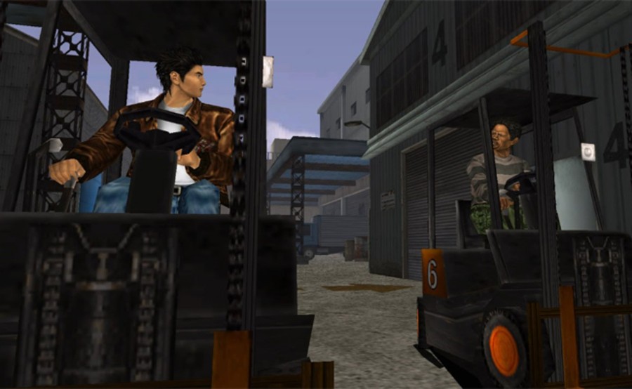 Shenmue Forklift Truck Race