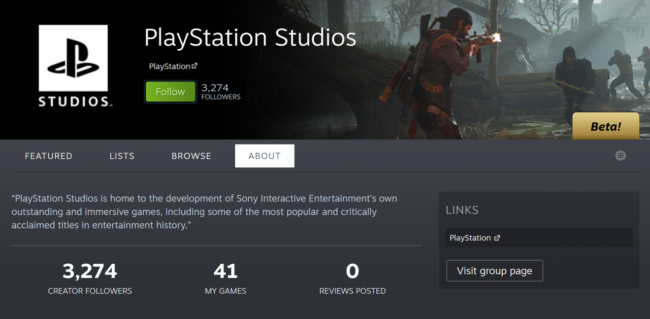 PlayStation Studios is Now Officially on the Steam Platform