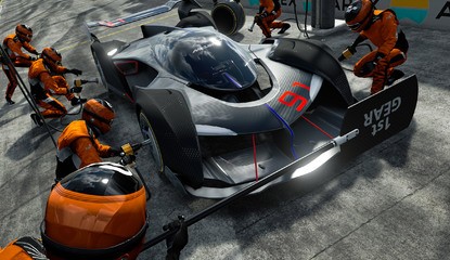 Gran Turismo Sport's Ultimate Vision McLaren Is Like a Bloody Tron Cycle