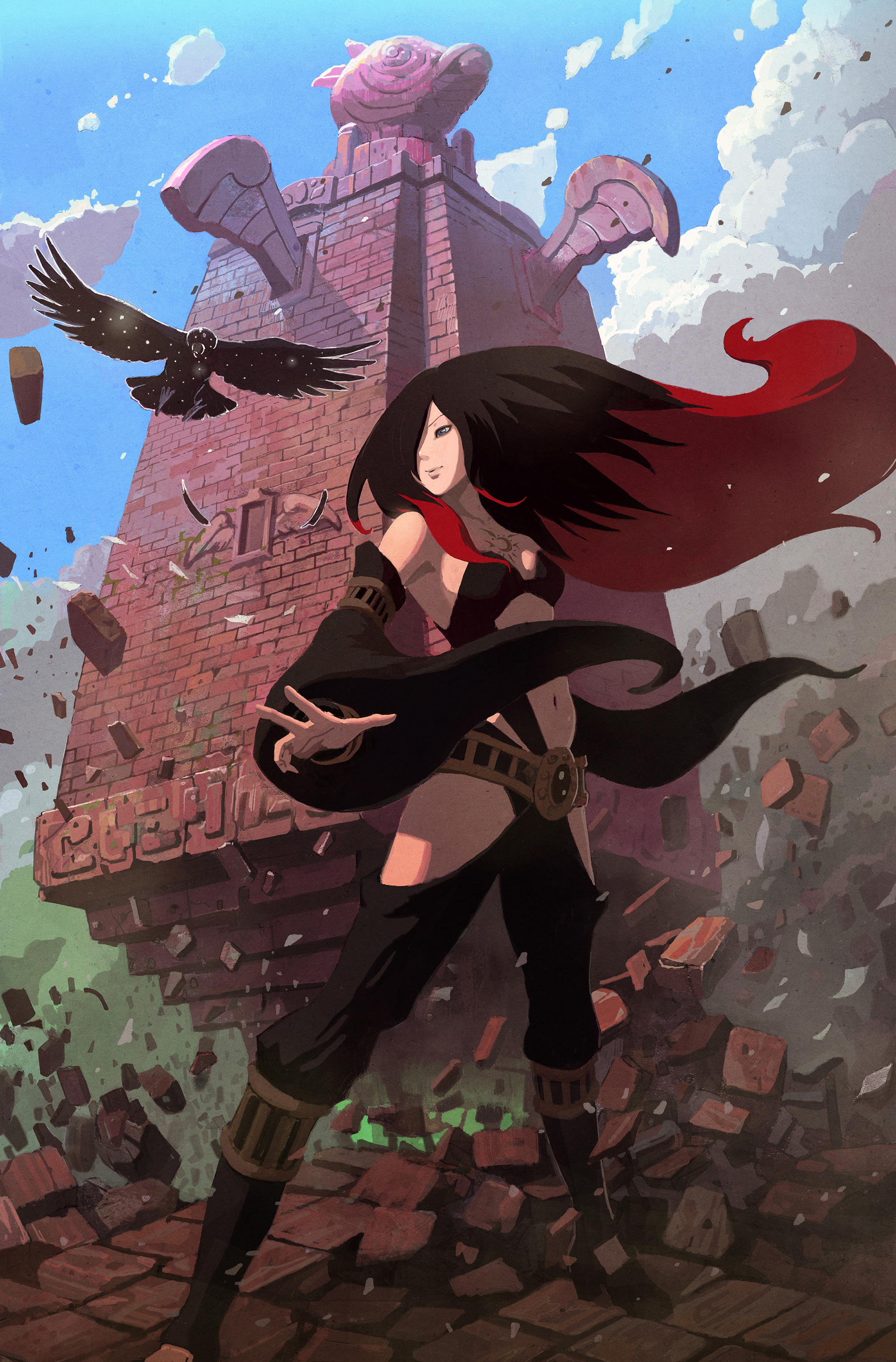 Gravity Rush 2 S Free Raven Dlc Flies Free On 21st March Push Square