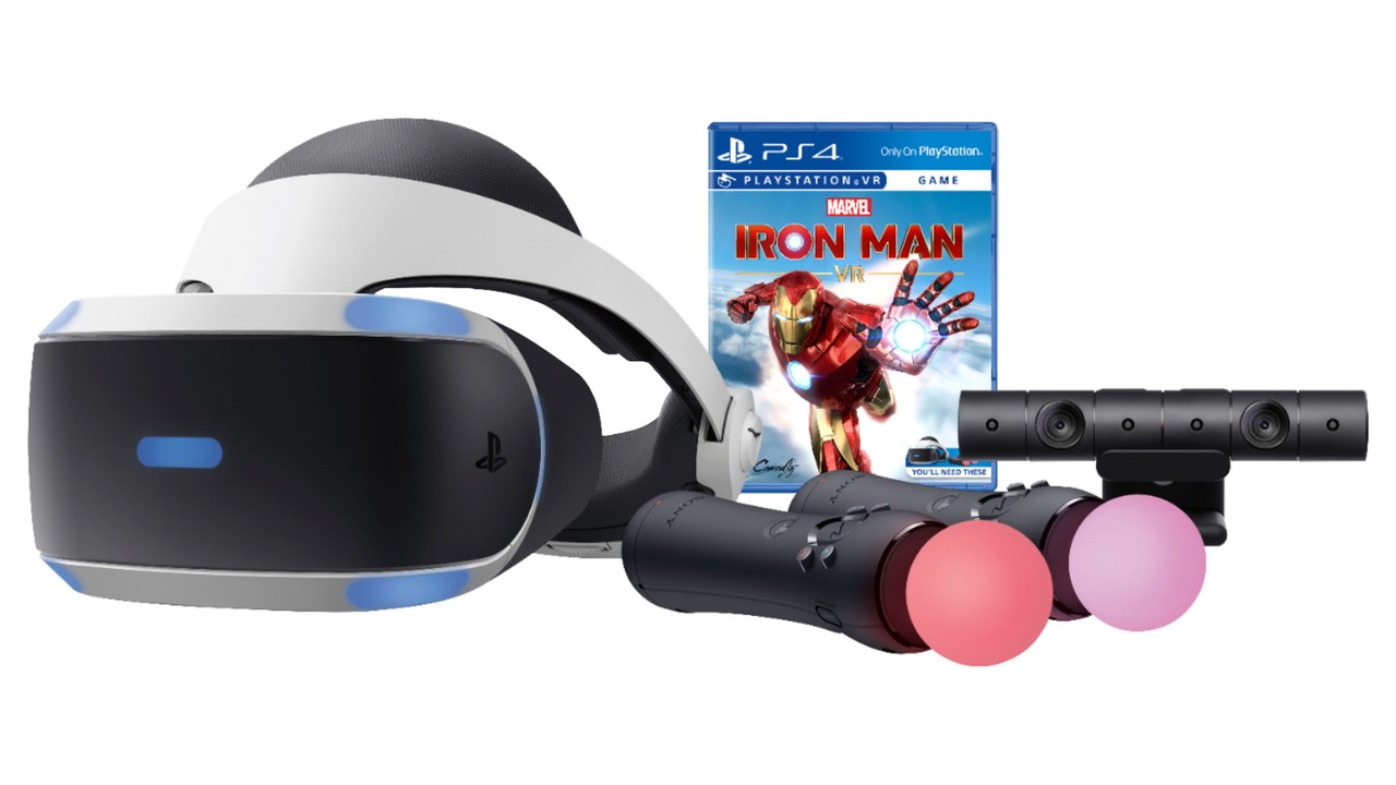 playstation vr bundle with move controllers