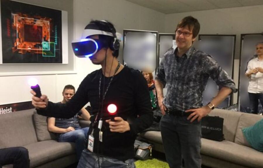 Hideo Kojima PS4 PlayStation 4 VR Virtual Reality