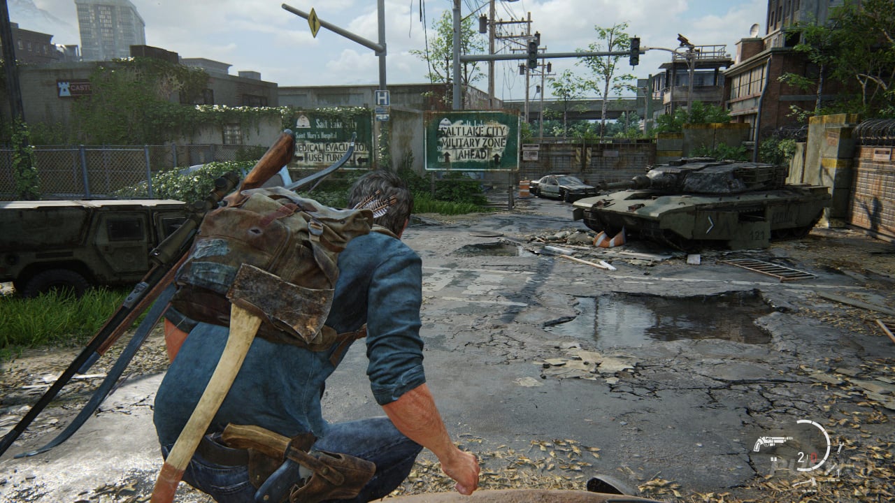 The Last Of Us , PS3 gameplay 