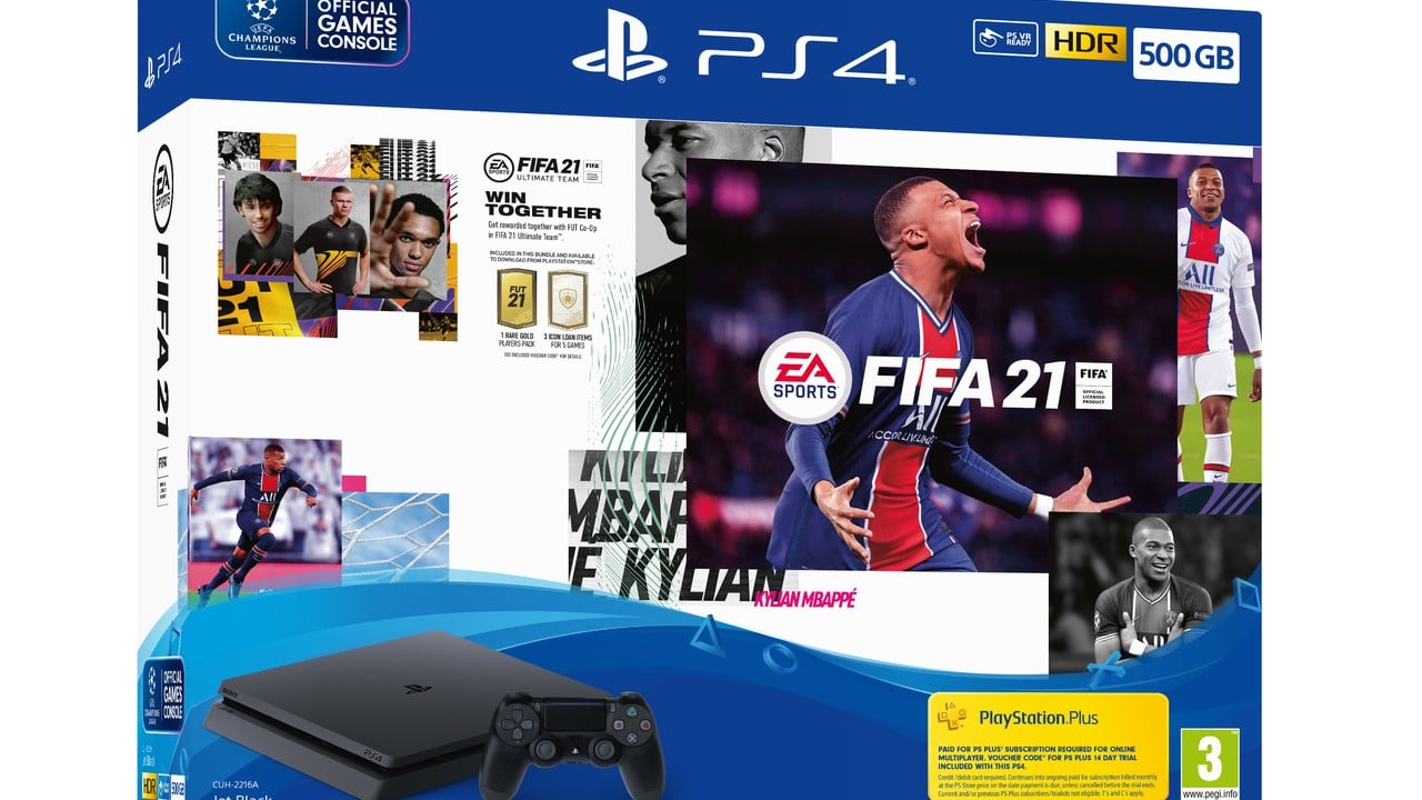 ps4 console and game bundles