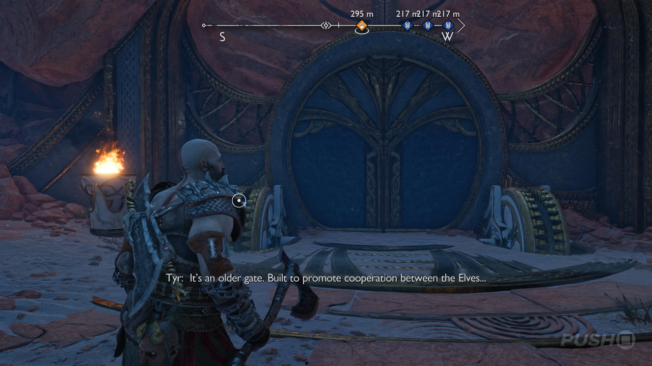 Freya keeps saying “Look over there!” Near the jungle entrance gate. Does  anyone know what she's talking about? : r/GodofWar