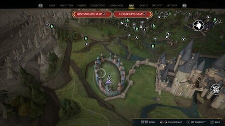 Hogwarts Legacy: All Balloons Locations > South Hogwarts Region > Quidditch Pitch - 2 of 2