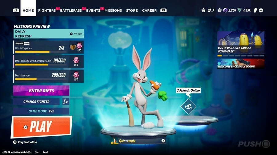 MultiVersus: Bugs Bunny - All Costumes, How to Unlock, and How to Win 3