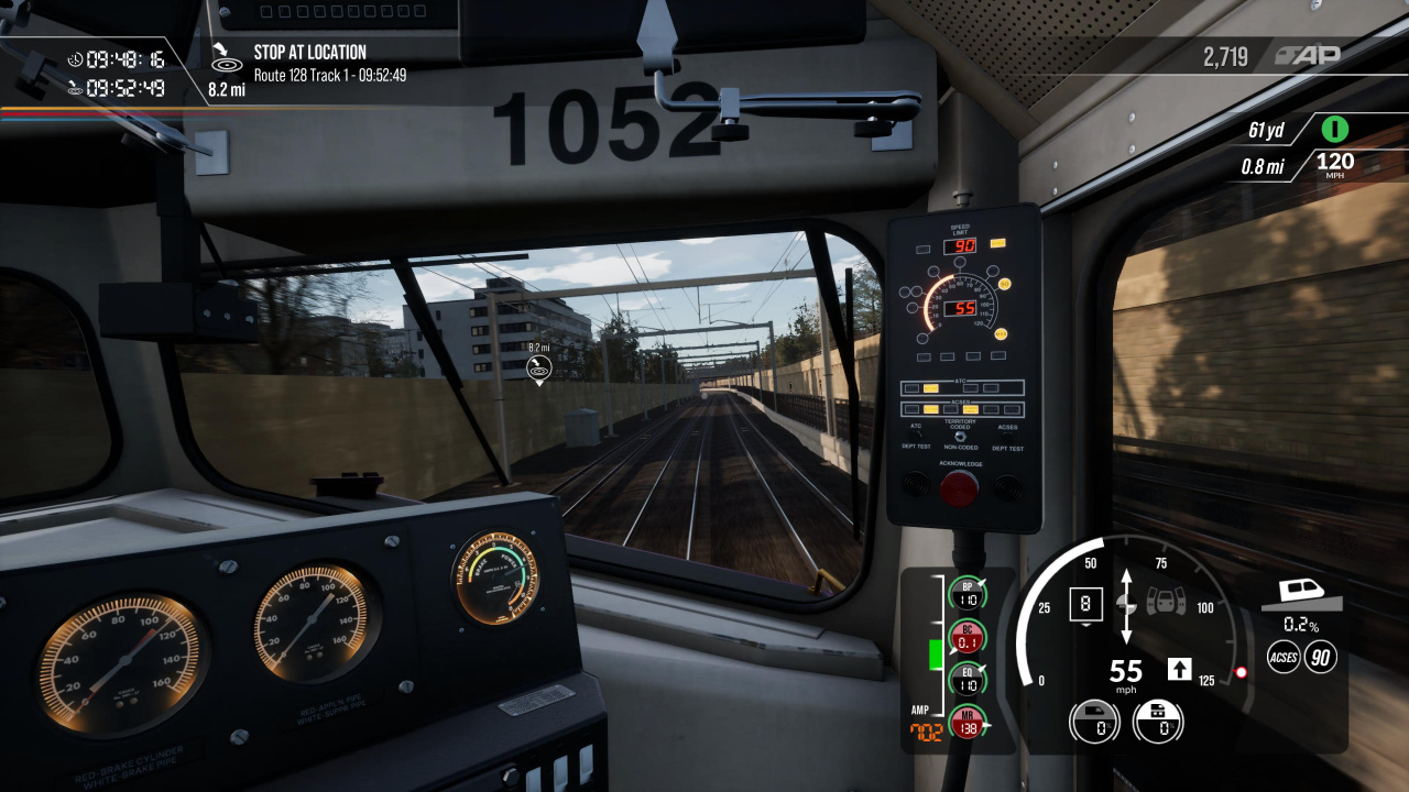 run 8 train simulator key commands