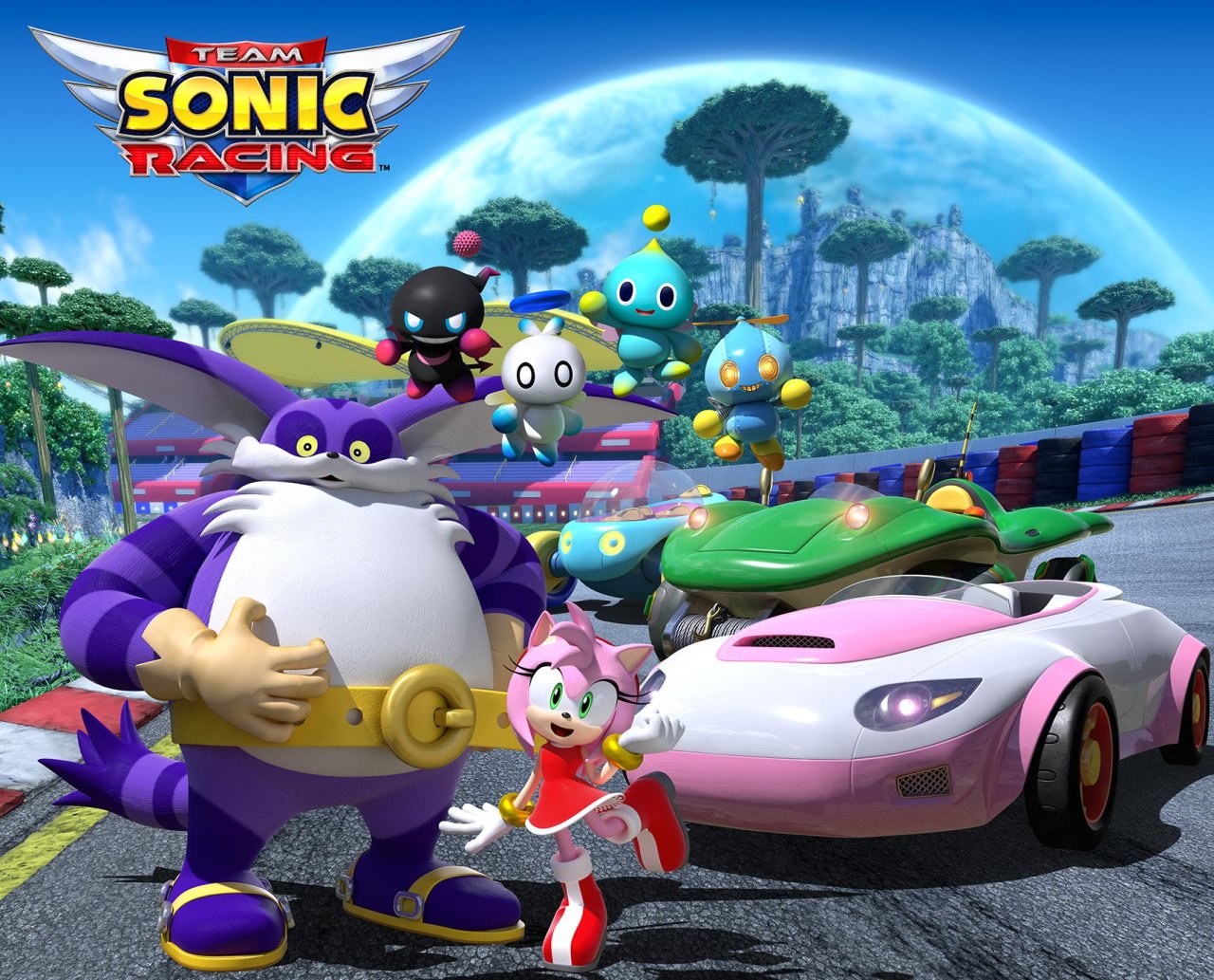 Big the Cat, Amy Rose, and Chao Join Team Sonic Racing