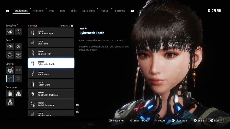 Stellar Blade Cybernetic Tooth Accessory 1