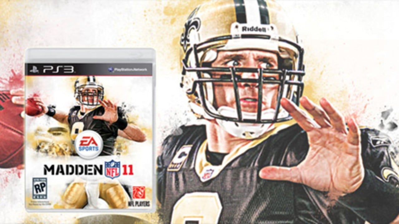 drew brees madden cover