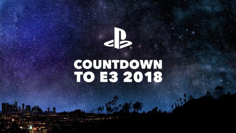 Sony PS4 E3 2018 Countdown 1