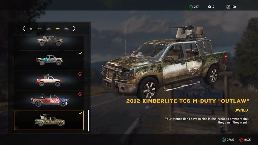 Far Cry 5 Land Vehicles List: All Unlockable Automobiles