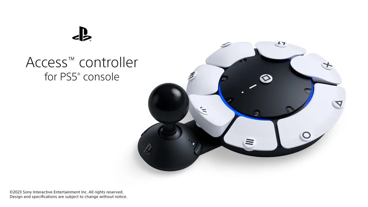 Controlador de acceso PS5 revelado, interfaz de usuario y botones detallados