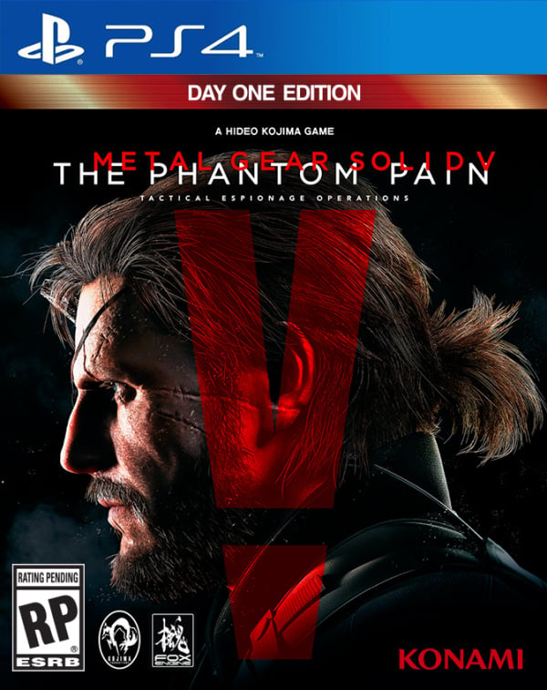 PROTECTIVE CASE｜METAL GEAR SOLID V: THE DEFINITIVE EXPERIENCE｜PS4 PS5 XBOX