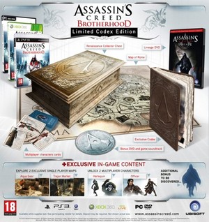 Assassin's Creed: Brotherhood's Collector's Edition Is Rather Chunky.