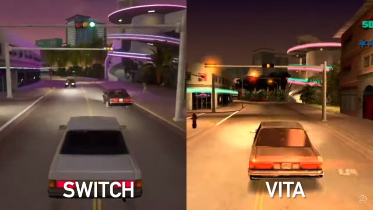 GTA Vice City's Fan PS Port Against Nintendo Switch Remaster | Push Square
