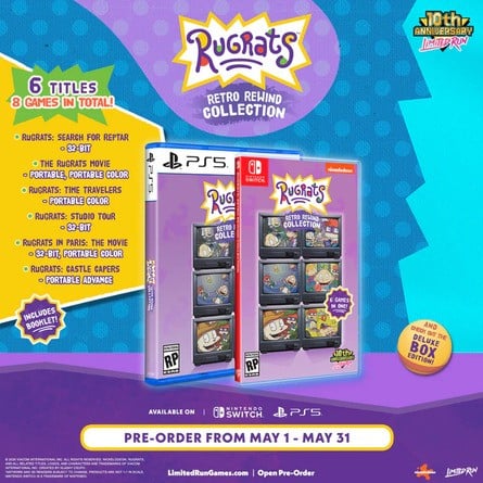 PS1 Classic Rugrats: Search for Reptar Returns on PS5, with 5 Other Games 6