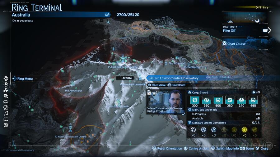 Death Stranding 2: All Facilities Locations 37