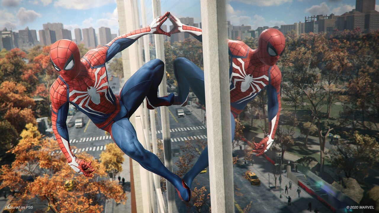 You can't transfer save files between PS4's Spider-Man and its PS5